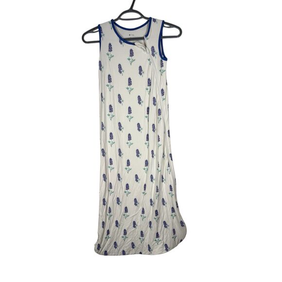 Kyte Baby Blue Bonnet Floral Print Sleep Sack Swaddle Sz L/28-42 Pounds 0.5 Tog - Picture 1 of 7
